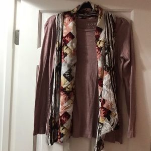 Pink long sleeve top